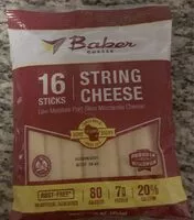 Mängden socker i String Cheese