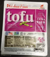 Mängden socker i Premium tofu extra firm