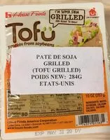 Mängden socker i Organic grilled tofu