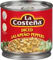 Mängden socker i Diced Jalapeno Pepeprs