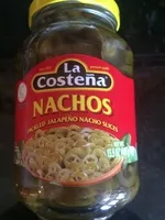 Mängden socker i La costena pickled jalapeno nacho