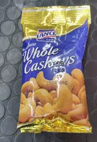 Mängden socker i Premium whole cashews