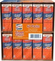 Mängden socker i Lance nekot sandwich cookies peanut butter