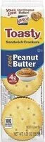 Mängden socker i Toasty crackers