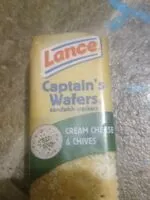 Mängden socker i Lance, captain's wafers, cracker, cream cheese & chives, cream cheese & chives