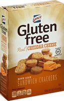 Mängden socker i Real cheddar cheese bite size sandwich crackers