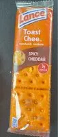 Mängden socker i Toast chee sandwich crackers