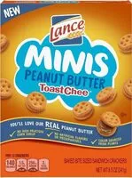 Mängden socker i Toast chee minis peanut butter baked bite sized