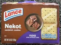 Mängden socker i Nekot Fudge sandwich cookies