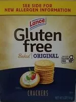 Mängden socker i Lance Gluten Free Baked Original Crackers