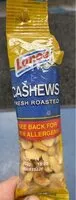 Mängden socker i Cashews Fresh Roasted