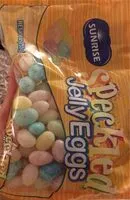 Mängden socker i speckled jelly eggs