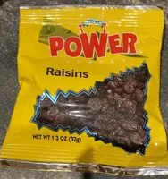 Mängden socker i Raisins