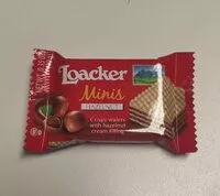 Mängden socker i Loacker Minis Hazelnut