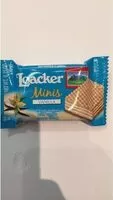 Mängden socker i Crispy Wafers With Vanilla Cream Filling
