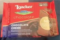 Mängden socker i Loacker Chocolate Creme