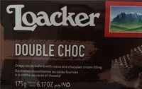 Mängden socker i Double choc crispy cocoa wafers