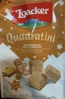 Mängden socker i Quadratini Gingerbread