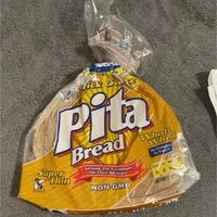 Mängden socker i Brick Oven Pita Bread - Whole Wheat