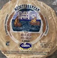 Mängden socker i Plain Brick Oven Pita Bread