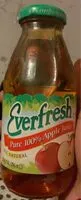 Mängden socker i Everfresh pure 100% Apple Juice