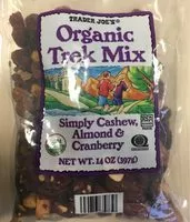 Mängden socker i Organic trek mix