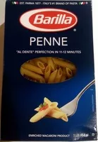 Mängden socker i Penne