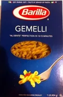 Mängden socker i Enriched macaroni product, gemelli