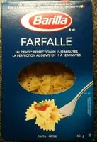 Mängden socker i Farfalles n65