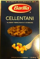 Mängden socker i Enriched macaroni product, cellentani