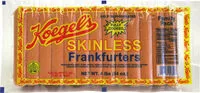 Mängden socker i Skinless Frankfurters
