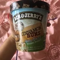 Mängden socker i Non-dairy frozen dessert, cinnamon buns
