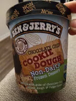 Mängden socker i Ben & jerry& non-dairy chocolate chip cookie
