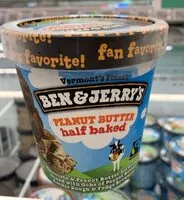 Mängden socker i Peanut butter half baked