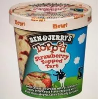 Mängden socker i Strawberry topped tart