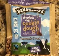 Mängden socker i Chocolate Chip Cookie Dough Chunks