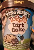 Mängden socker i Ben & Jerry's Topped Dirt Cake