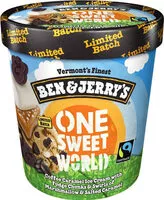 Mängden socker i Ben and jerry's one sweet world ice cream