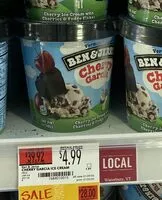 Mängden socker i Cherry garcia ice cream