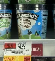 Mängden socker i Ice Cream, Vanilla Caramel Fudge