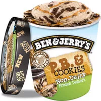 Mängden socker i Ben & jerry& non-dairy p b and cookies frozen dessert