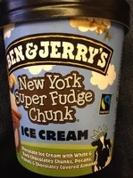 Mängden socker i New York Super Fudge Chunk Ice Cream