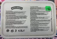 Mängden socker i Ben & Jerry's Dessert Glacé MENTHE CHOCOLAT 4500 ML