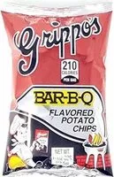 Mängden socker i Bbq potato chips count