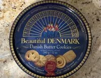 Mängden socker i Danish Butter Cookies