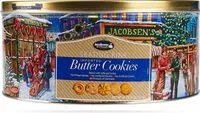 Mängden socker i Danish Butter Cookies