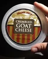 Mängden socker i Crumbled goat cheese