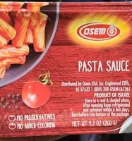 Mängden socker i Pasta sauce