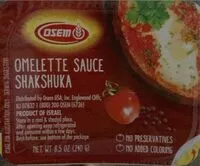 Mängden socker i Omelette Sauce Shakshuka