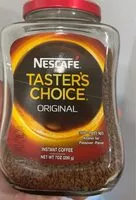 Mängden socker i Taster’s choice